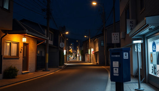 Japon securite rue calme et sure la nuit