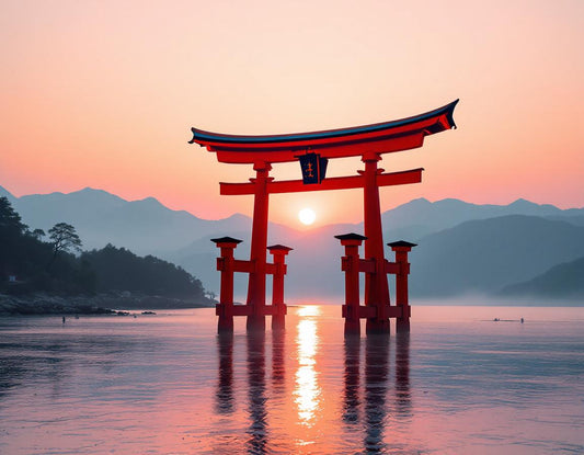 Hiroshima Miyajima : temple